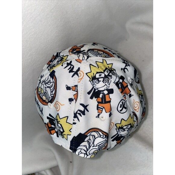 Naruto Shippuden Ramen Ninja Snap Sushi Hat comic OSFM Adjustable Cap RARE - Picture 3 of 7